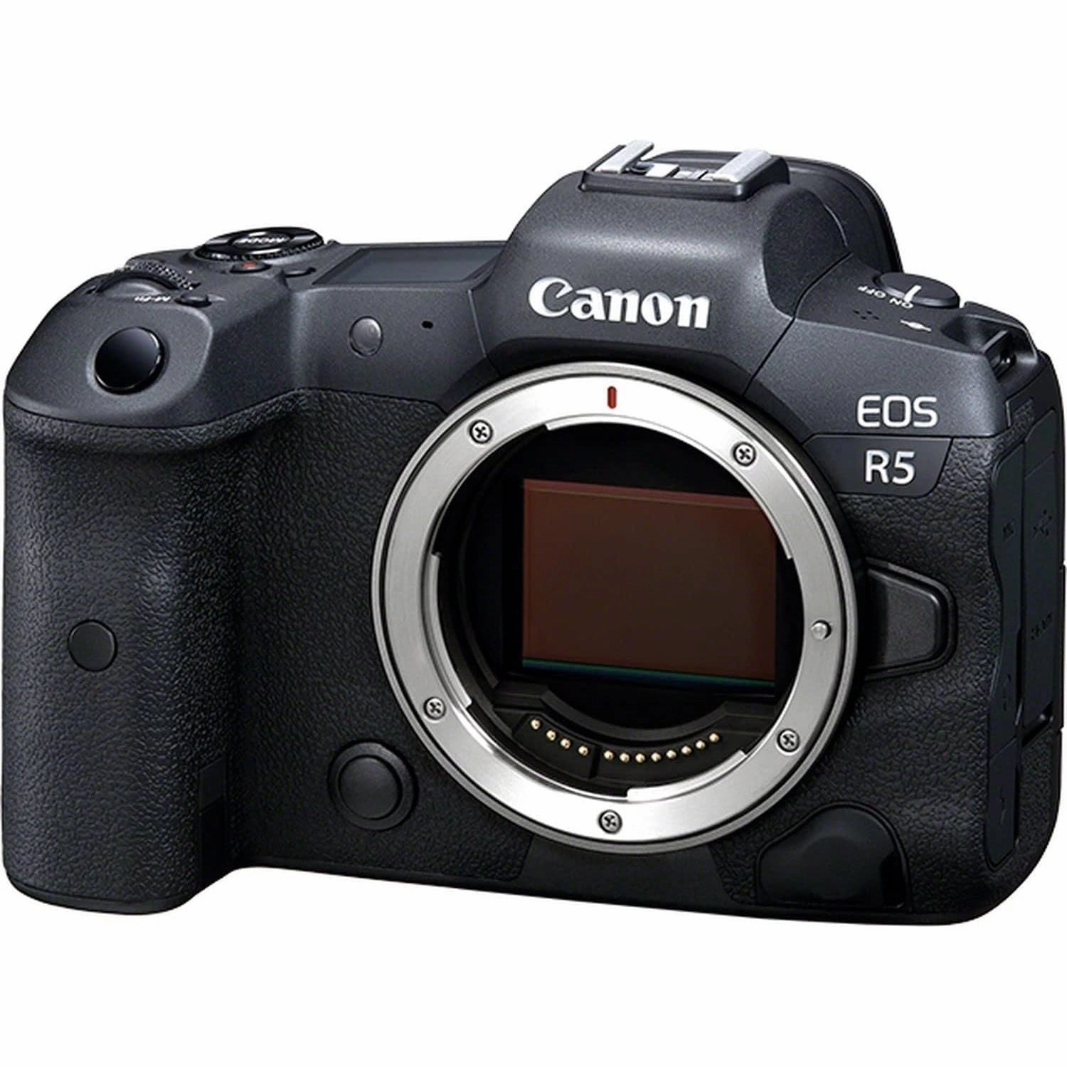 Canon EOS R5 Full-Frame Mirrorless Camera  45MP, 8K Video, Dual Card Slots, Body Only