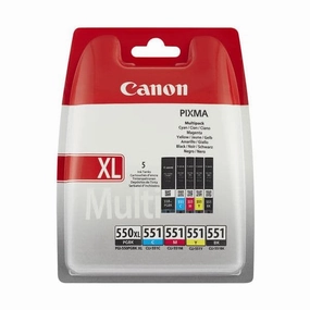 CANON PGI-550XL/CLI-551 Cyan, Magenta, Yellow & Black Ink Cartridges  Multipack computing devices, pc accessories, cheap computer online