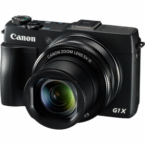 Canon PowerShot G1X Mark II Camera - (12.8 MP, 5x Optical Zoom) 3 inch Touch Screen - Black digital cameras, buy mirrorless camera, compact cameras sale