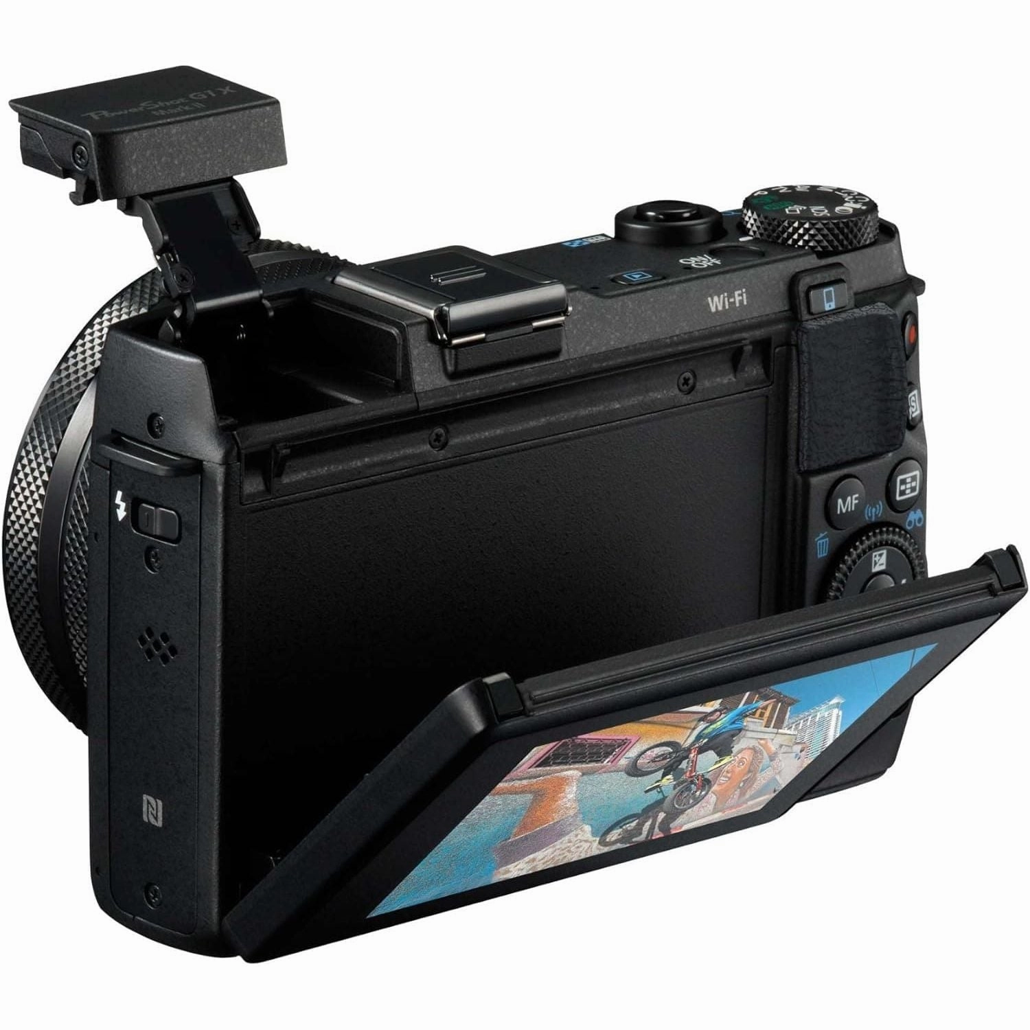 Canon PowerShot G1X Mark II Camera - (12.8 MP, 5x Optical Zoom) 3 inch Touch Screen - Black