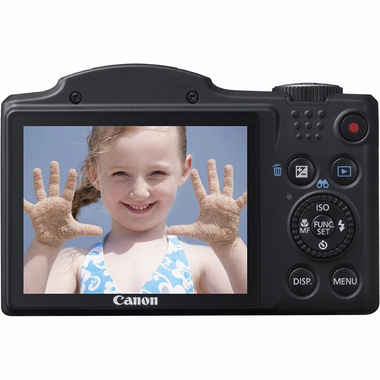 Canon PowerShot SX500 IS Digital Camera - Black (16.0 MP, 30x Optical Zoom)