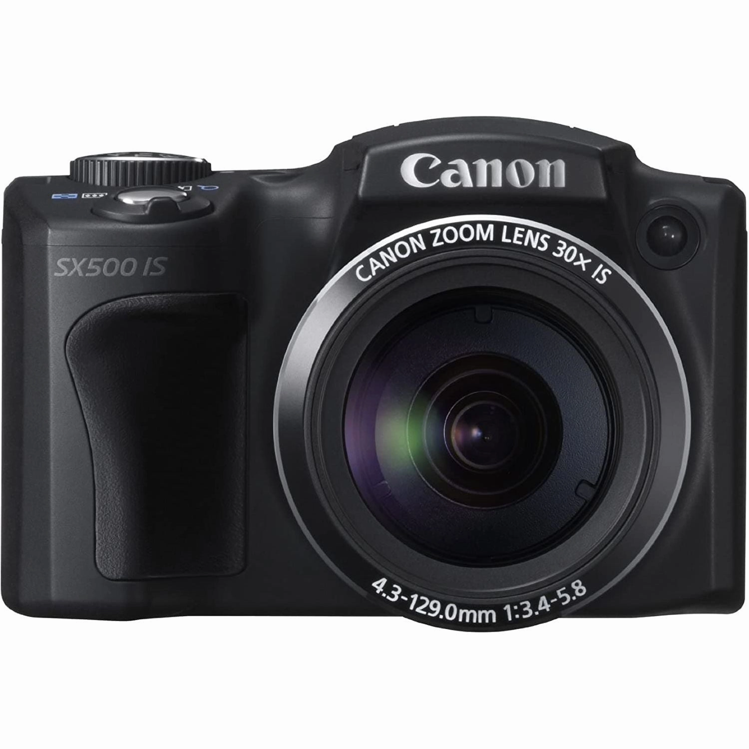 Canon PowerShot SX500 IS Digital Camera - Black (16.0 MP, 30x Optical Zoom)