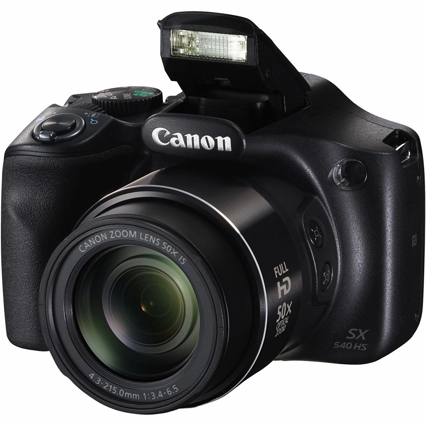 Canon PowerShot SX540 HS, 20.3MP Digital Camera, Black