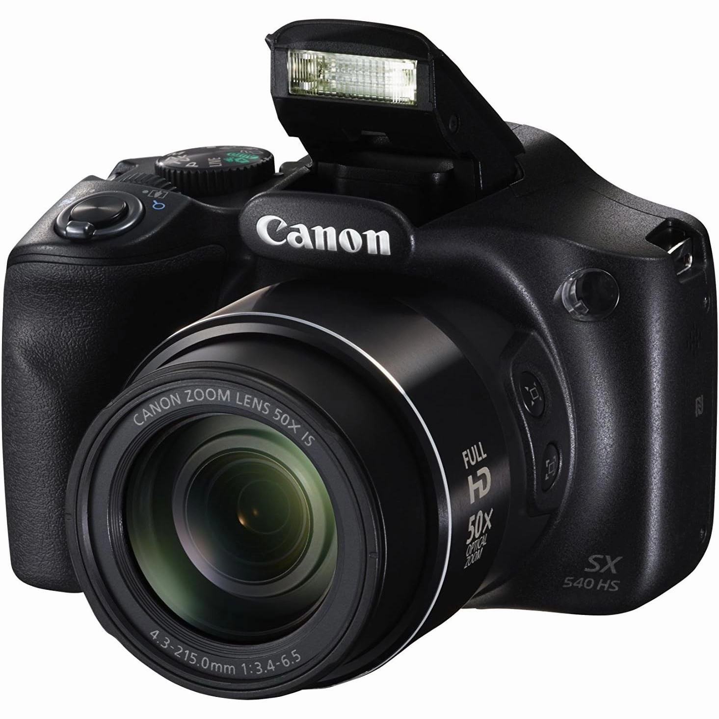 Canon PowerShot SX540 HS, 20.3MP Digital Camera, Black