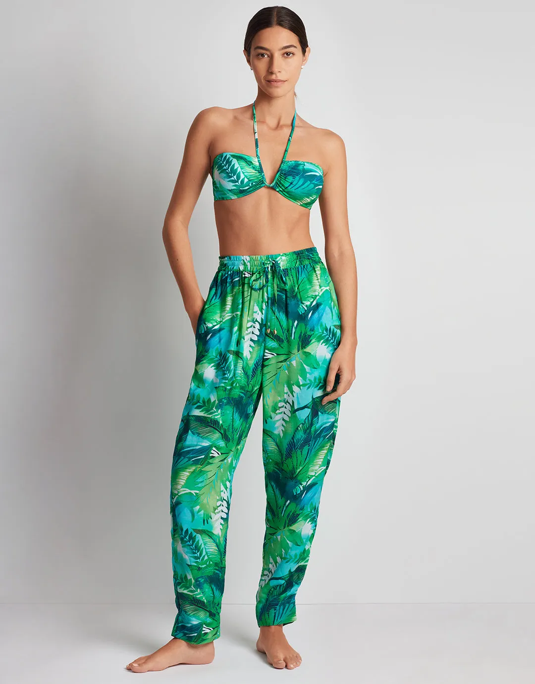 Cartago Palms Poolside Pant - Multi