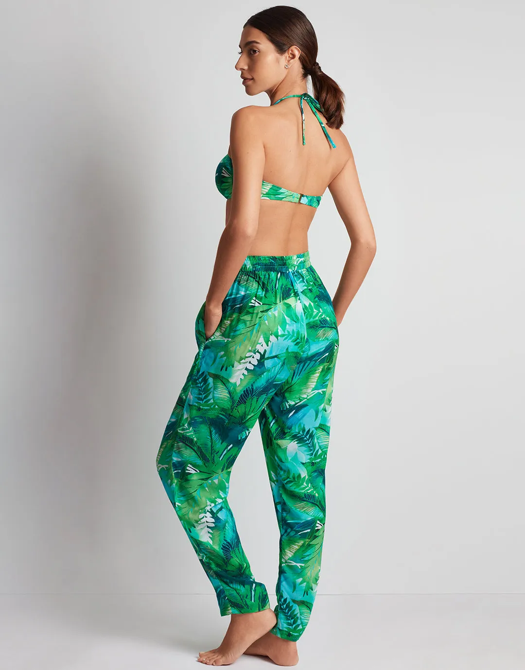 Cartago Palms Poolside Pant - Multi