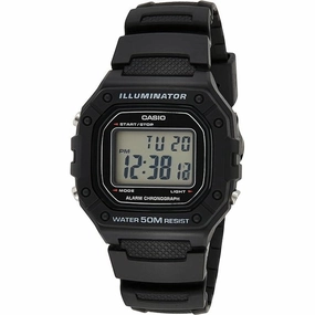 Casio Black and LCD Plastic/Resin Quartz Chronograph Watch nintendo switch oled, nintendo switch deals, joy-con accessories