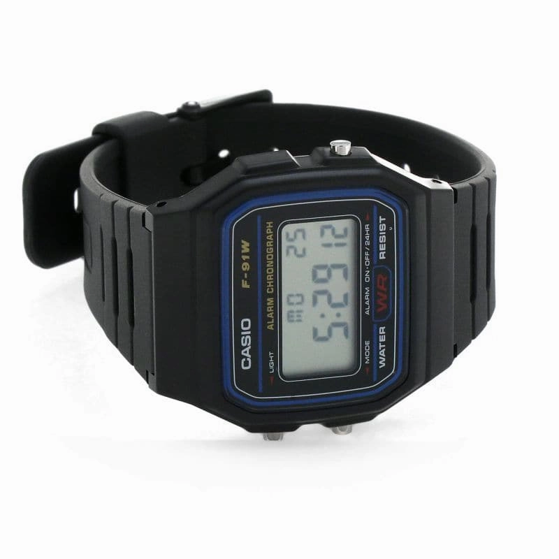 Casio F-91W Digital Watch for Men & Women - Classic Collection