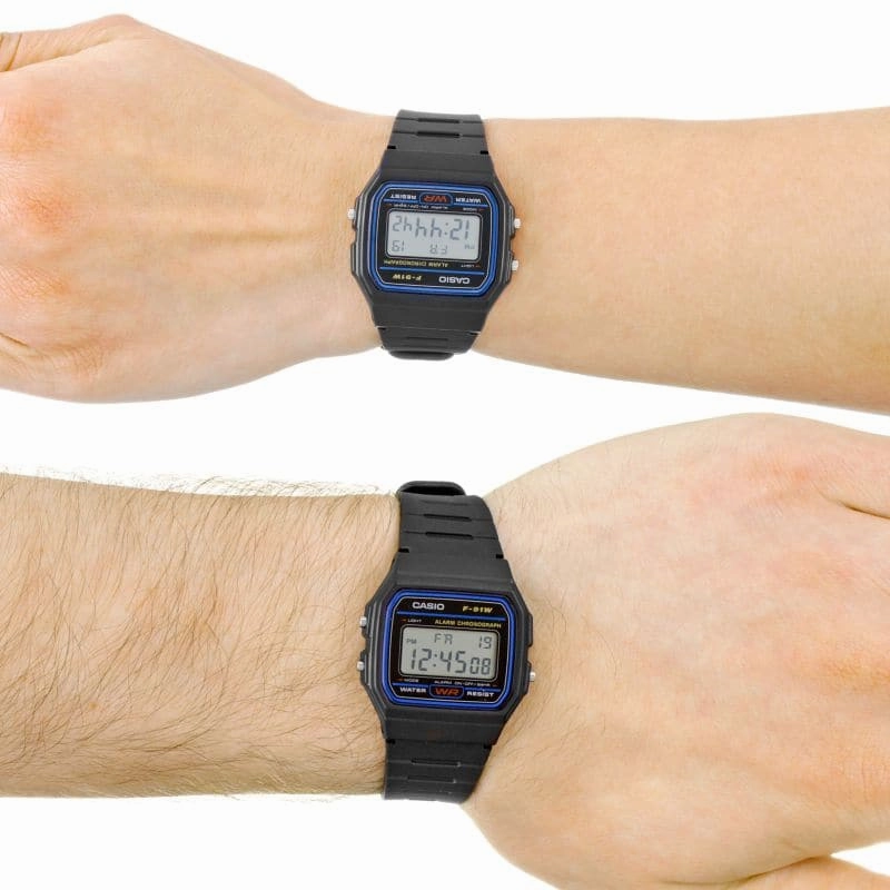 Casio F-91W Digital Watch for Men & Women - Classic Collection