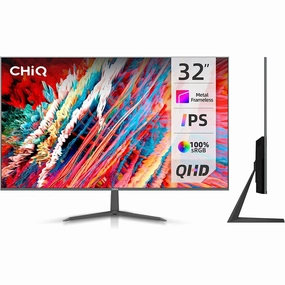 CHiQ 32 inch QHD (2560x1440) Computer Monitor - VESA Compatible retro game consoles, buy sega console, retro gaming accessories