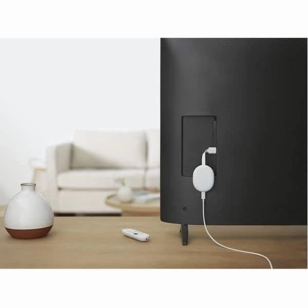 Chromecast with Google TV (4K) - Snow