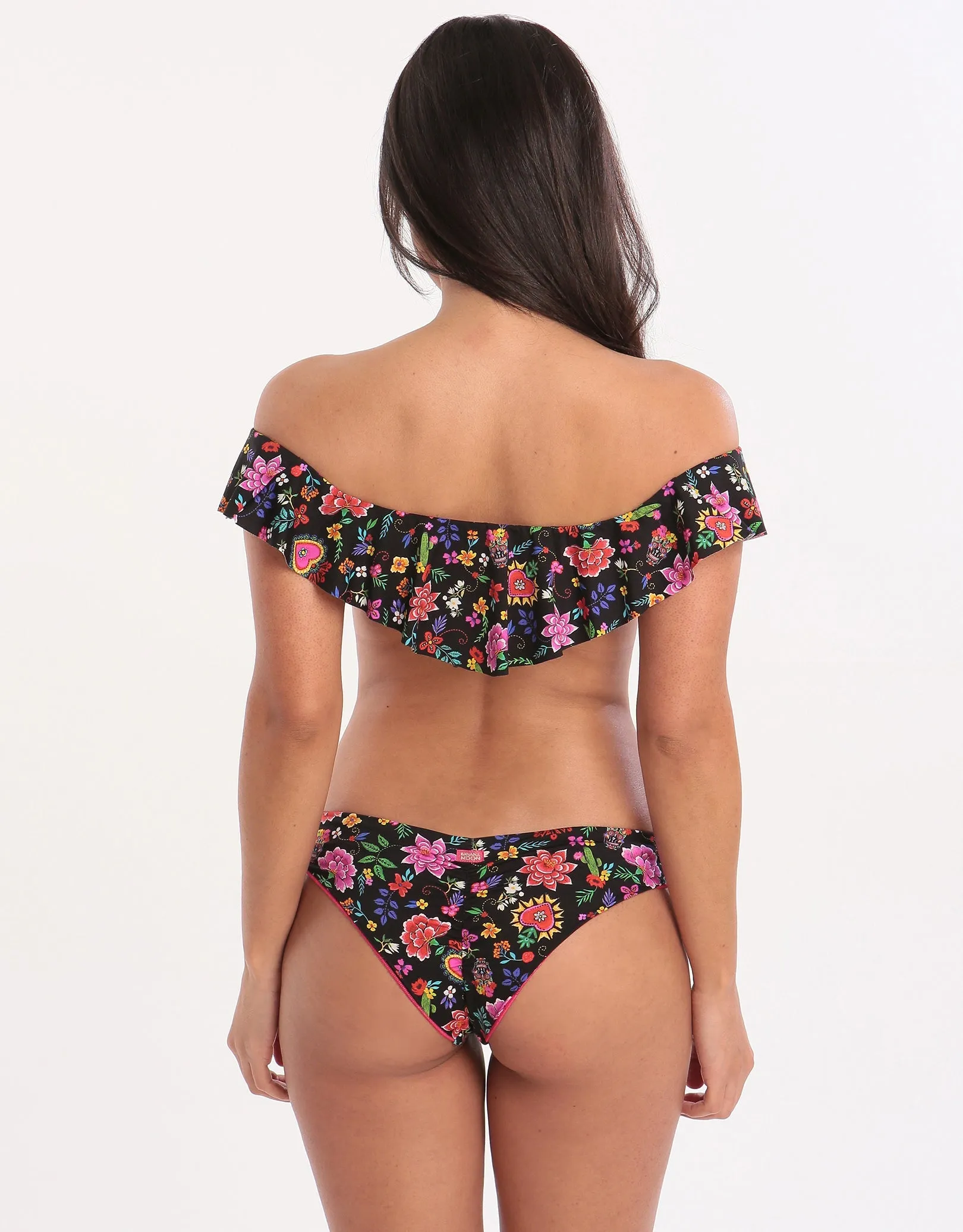 Cocobella Tupa Hipster Bikini Bottom -  Black