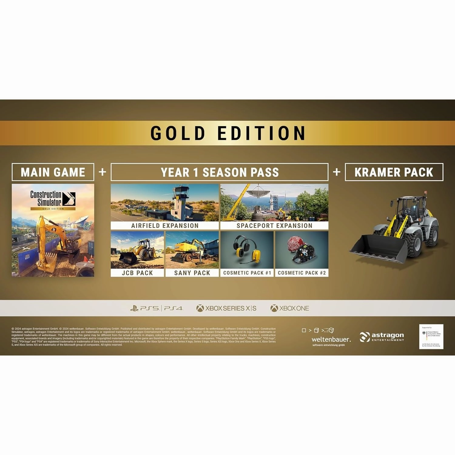 Construction Simulator, Gold Edition - Xbox