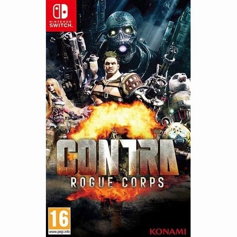 Contra: Rogue Corps For Nintendo Switch Games nintendo switch,game console accessories,wireless controllers,gaming system
