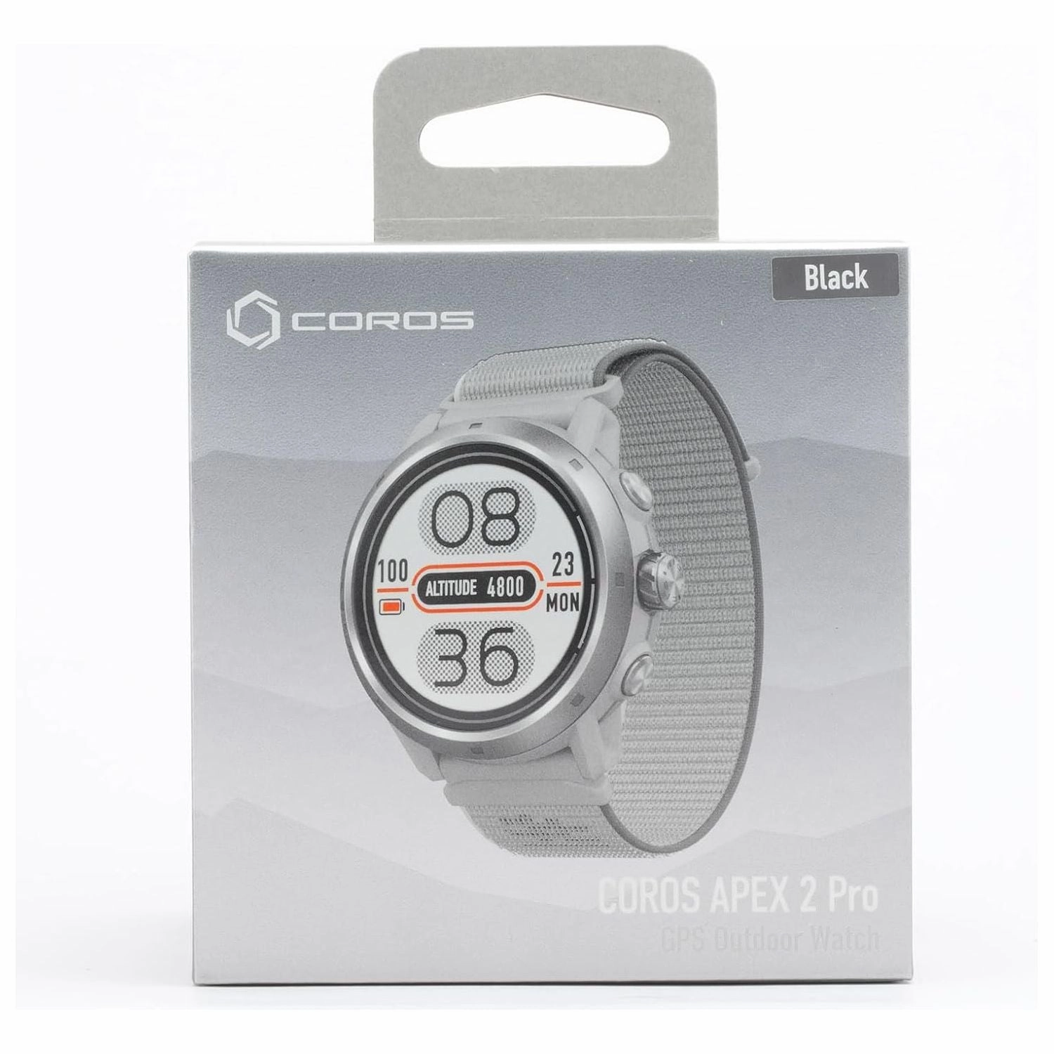 COROS APEX 2 Pro GPS Outdoor Watch  1.3" Sapphire Screen, 24 Days/66 Hours Battery Life, Dual-Freq & 5 Satellite Systems, Offline Maps, Heart Rate Monitor, Music, Triathlon, Multisport, Training Plan  Black