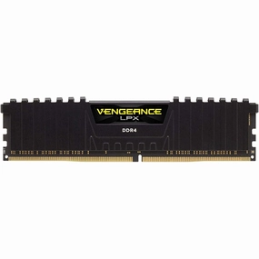 Corsair CMK16GX4M1A2400C16 Vengeance LPX 16 GB (1 x 16 GB) DDR4 2400 MHz C16 XMP 2.0 High Performance Desktop Memory Kit, Black computing devices, pc accessories, cheap computer online