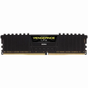 Corsair CMK16GX4M1A2666C16 Vengeance LPX 16 GB (1 x 16 GB) DDR4 2666 MHz C16 XMP 2.0 High Performance Desktop Memory, Black desktop computers, gaming desktop pc, all in one desktop deals