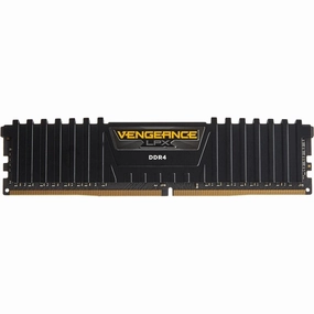 Corsair CMK16GX4M1D3000C16 Vengeance LPX 16 GB (1 x 16 GB) DDR4 3000MHz C16 XMP 2.0 High Performance Desktop Memory Kit - Black desktop computers, gaming desktop pc, all in one desktop deals