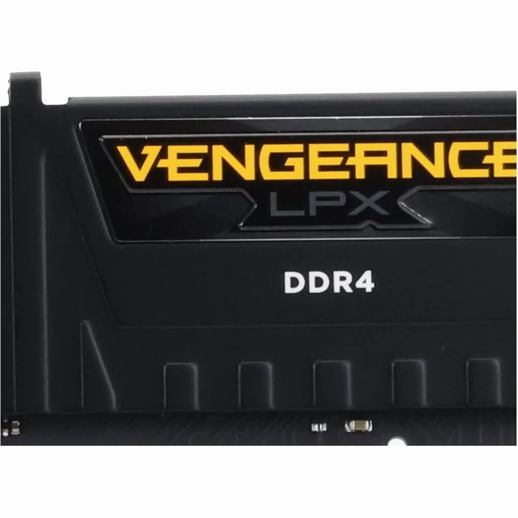 Corsair CMK16GX4M2A2400C14 Vengeance LPX 16 GB (2 x 8 GB) DDR4 2400 MHz C14 XMP 2.0 High Performance Desktop Memory Kit, Black