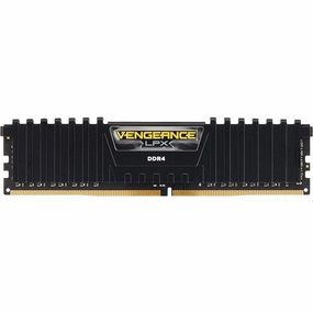 Corsair CMK16GX4M2A2400C16 Vengeance LPX 16 GB (2 x 8 GB) DDR4 2400 MHz C16 XMP 2.0 High Performance Desktop Memory Kit, Black computing devices, pc accessories, cheap computer online