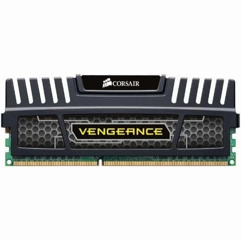 Corsair CMZ4GX3M1A1600C9 Vengeance 4 GB (1 x 4 GB) DDR3 1600 Mhz C9 XMP Performance Memory Module - Black