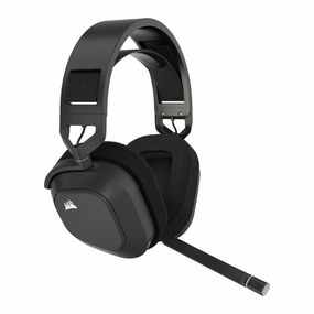 CORSAIR HS80 MAX Wireless Gaming Headset - Grey bluetooth headphones, cheap wireless headphones, headphones with mic