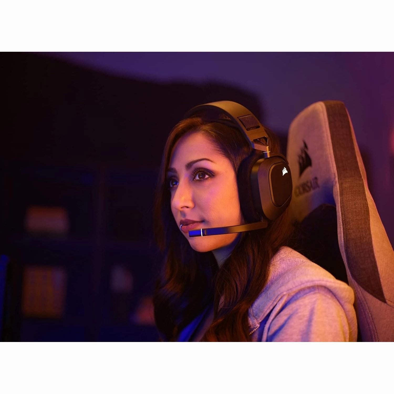 CORSAIR HS80 RGB Wireless Gaming Headset - Black