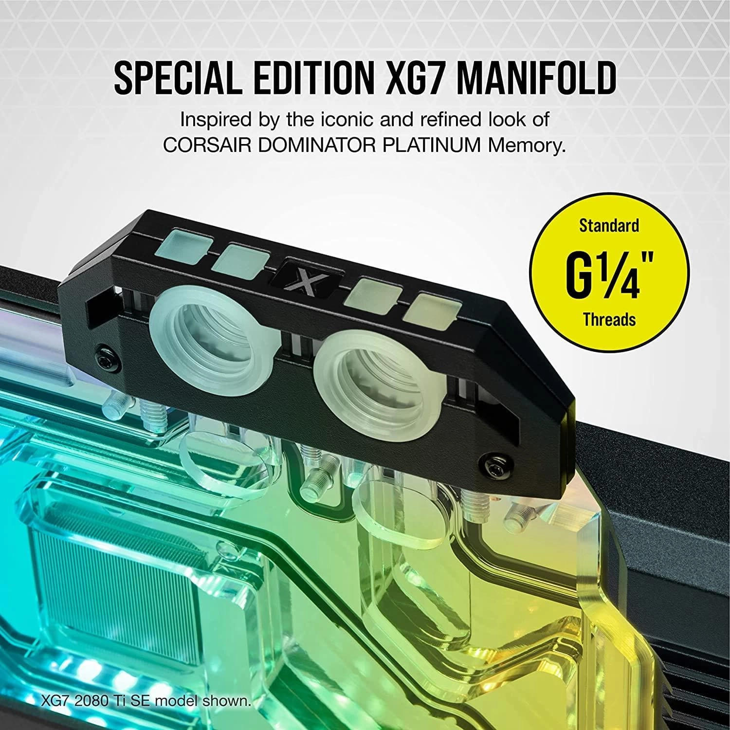 Corsair Hydro X Series XG7 RGB 30 Series REFERENCE GPU Water Cooler Suitable for NVIDIA GeForce RTX (3090)