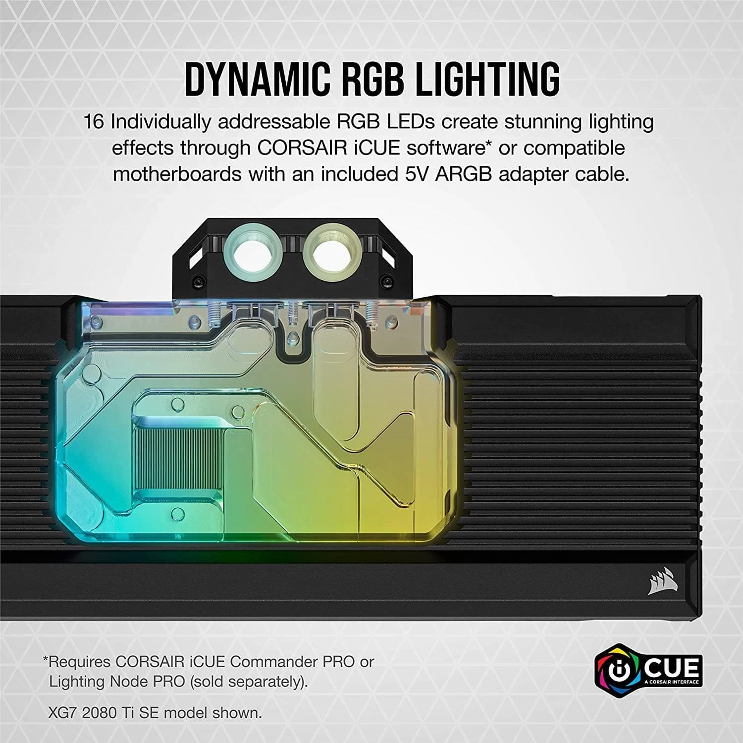 Corsair Hydro X Series XG7 RGB 30 Series REFERENCE GPU Water Cooler Suitable for NVIDIA GeForce RTX (3090)