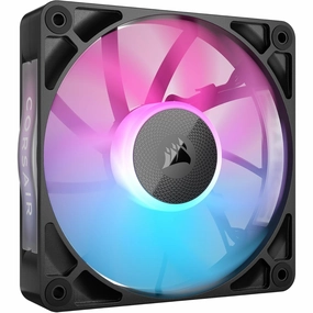 Corsair iCUE LINK RX120 RGB 120mm PWM Fan - Magnetic Dome Bearing - Black (Single) computing devices, pc accessories, cheap computer online