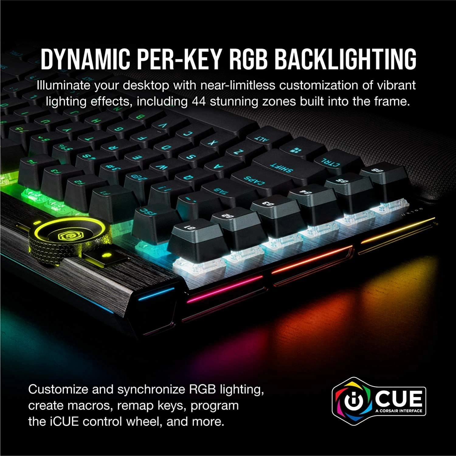 Corsair K100 RGB MX Speed Mechanical Gaming Keyboard