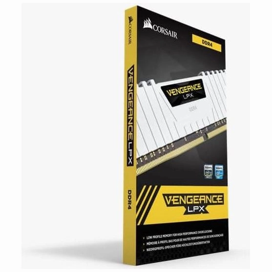 CORSAIR MEMORY DDR4 3200 16GB C16 VENGEANCE LPX K2 2X8GB,1,35V,VENGEANCE,LPX,BK 16-20-20-38 - BLACK
