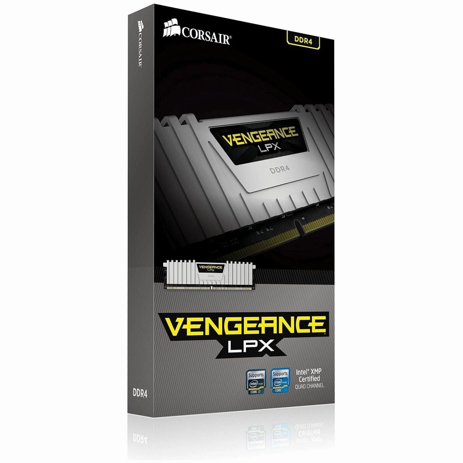 CORSAIR MEMORY DDR4 3200 16GB C16 VENGEANCE LPX K2 2X8GB,1,35V,VENGEANCE,LPX,BK 16-20-20-38 - BLACK
