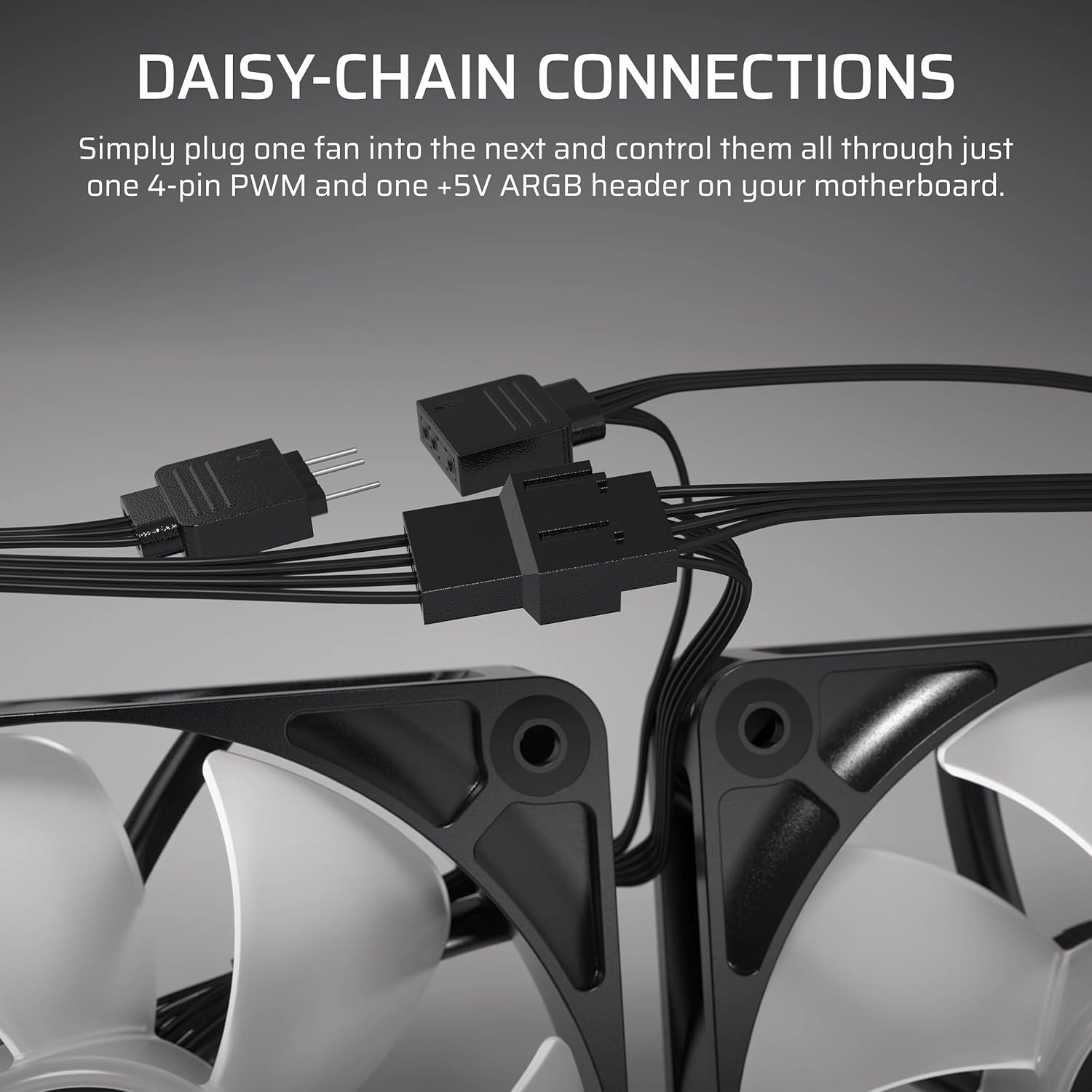 Corsair RS120 ARGB 120mm PWM Fan C White
