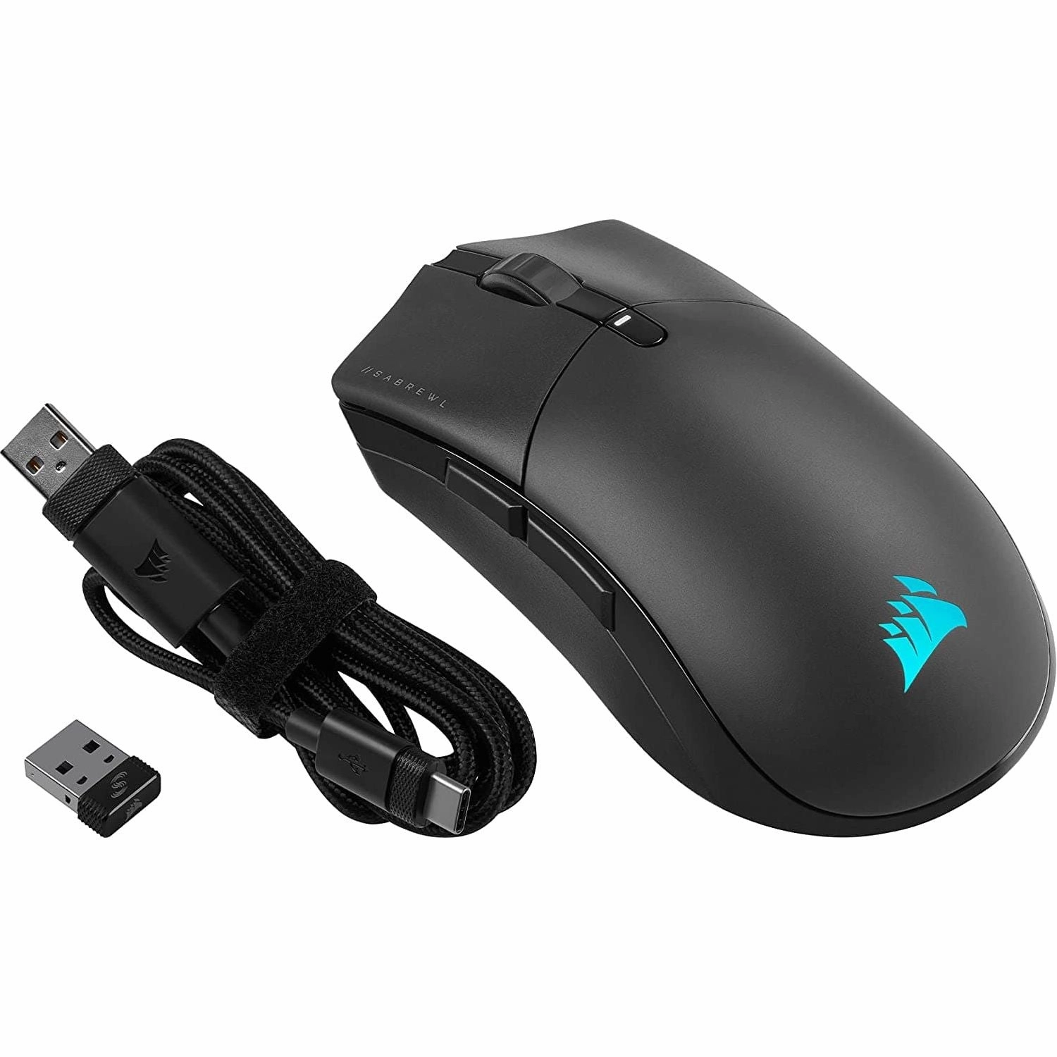 Corsair SABRE RGB PRO WIRELESS CHAMPION SERIES - Black