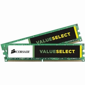 Corsair Value Select 8GB (2x4GB) DDR3 1333MHz CL9 Desktop Memory Kit desktop computers, gaming desktop pc, all in one desktop deals