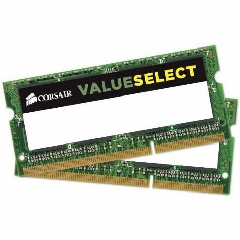 Corsair Value Select 8GB (2x4GB) DDR3 1333MHz SODIMM Laptop Memory - Black