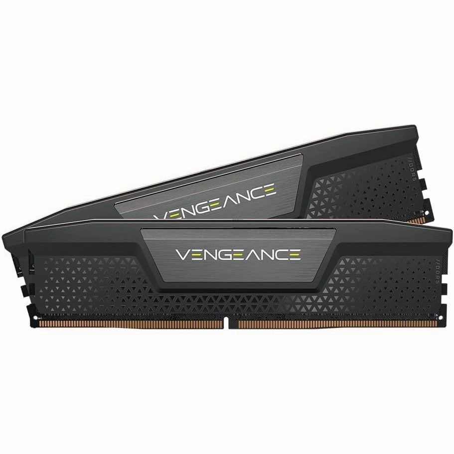 Corsair VENGEANCE DDR5 RAM 16GB (2x8GB) 5200MHz CL40 Intel XMP iCUE Compatible Computer Memory - Black (CMK16GX5M2B5200C40)