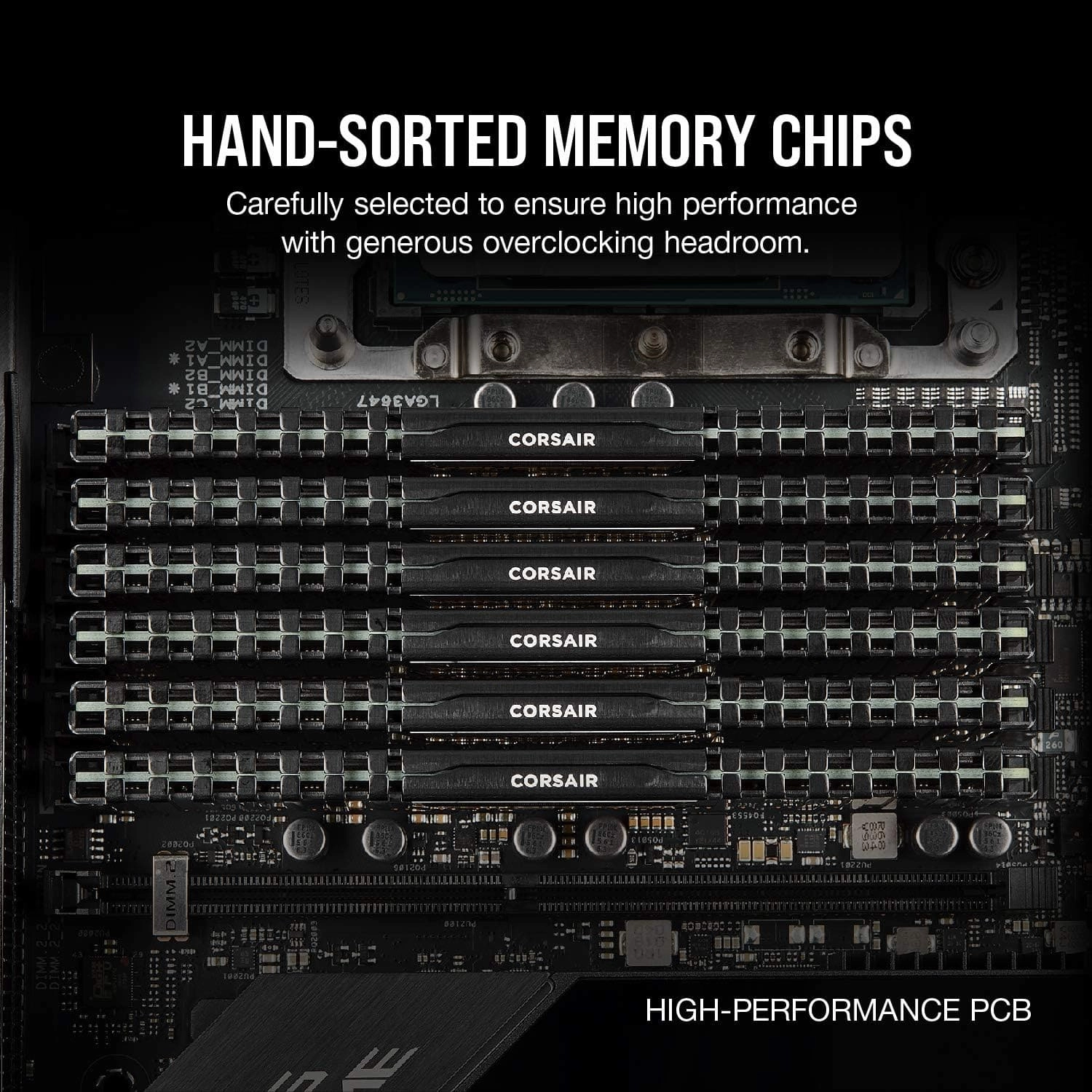 Corsair VENGEANCE LPX DDR4 RAM 16GB (2x8GB) 3000MHz CL16 Intel XMP 2.0 Computer Memory - Black