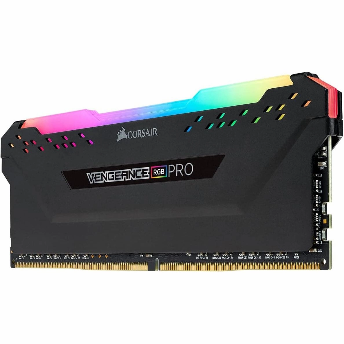 Corsair Vengeance RGB PRO 16GB (1x16GB) DDR4 3600 (PC4-28800) C18 Optimized for AMD Ryzen C Black