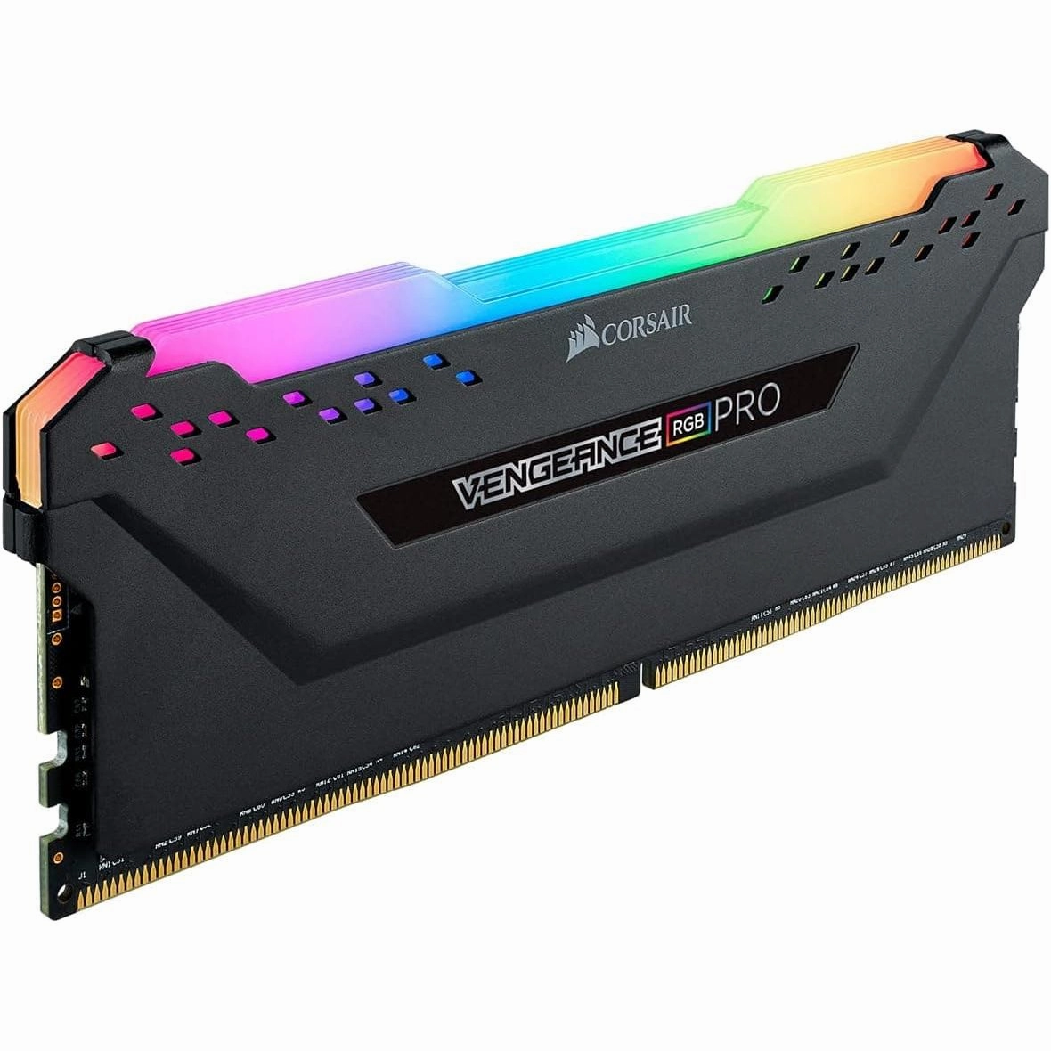 Corsair Vengeance RGB PRO 16GB (1x16GB) DDR4 3600 (PC4-28800) C18 Optimized for AMD Ryzen C Black
