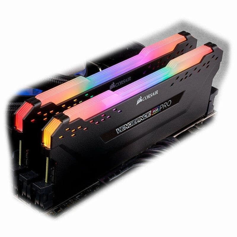 CORSAIR VENGEANCE RGB PRO 16GB (2x8GB) DDR4 3600 (PC4-28800) C18 AMD Optimized Memory C Black