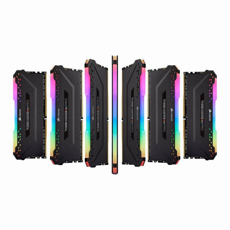 CORSAIR VENGEANCE RGB PRO 16GB (2x8GB) DDR4 3600 (PC4-28800) C18 AMD Optimized Memory C Black