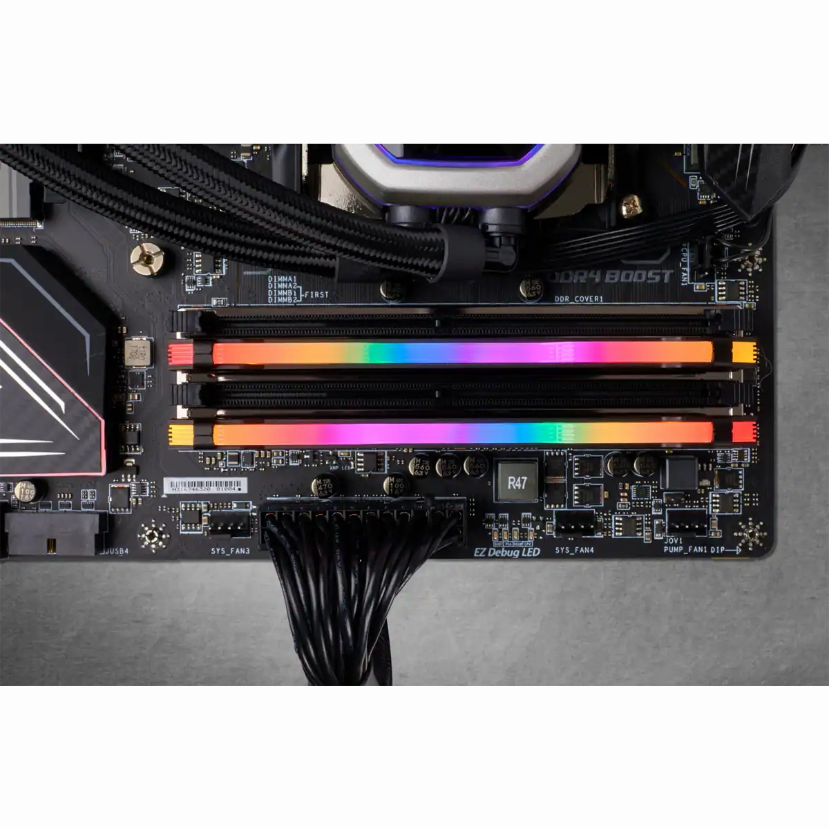 CORSAIR VENGEANCE RGB PRO 16GB (2x8GB) DDR4 3600 (PC4-28800) C18 Desktop memory C Black