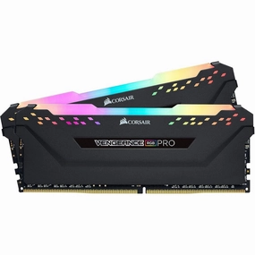 CORSAIR VENGEANCE RGB PRO 16GB (2x8GB) DDR4 3600 (PC4-28800) C18 Desktop memory C Black desktop computers, gaming desktop pc, all in one desktop deals