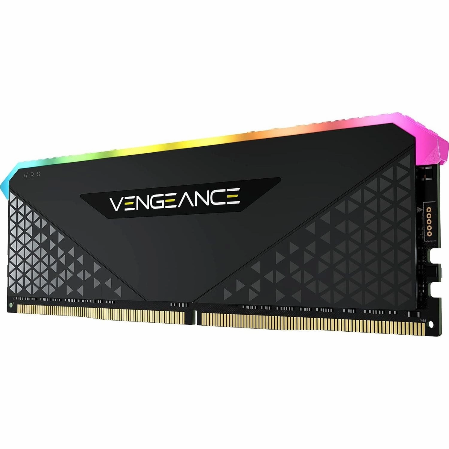 Corsair VENGEANCE RGB RS DDR4 RAM 8GB (1x8GB) 3200MHz CL16 Intel XMP 2.0 AMD Ryzen iCUE Compatible Computer Memory - Black (CMG8GX4M1E3200C16)