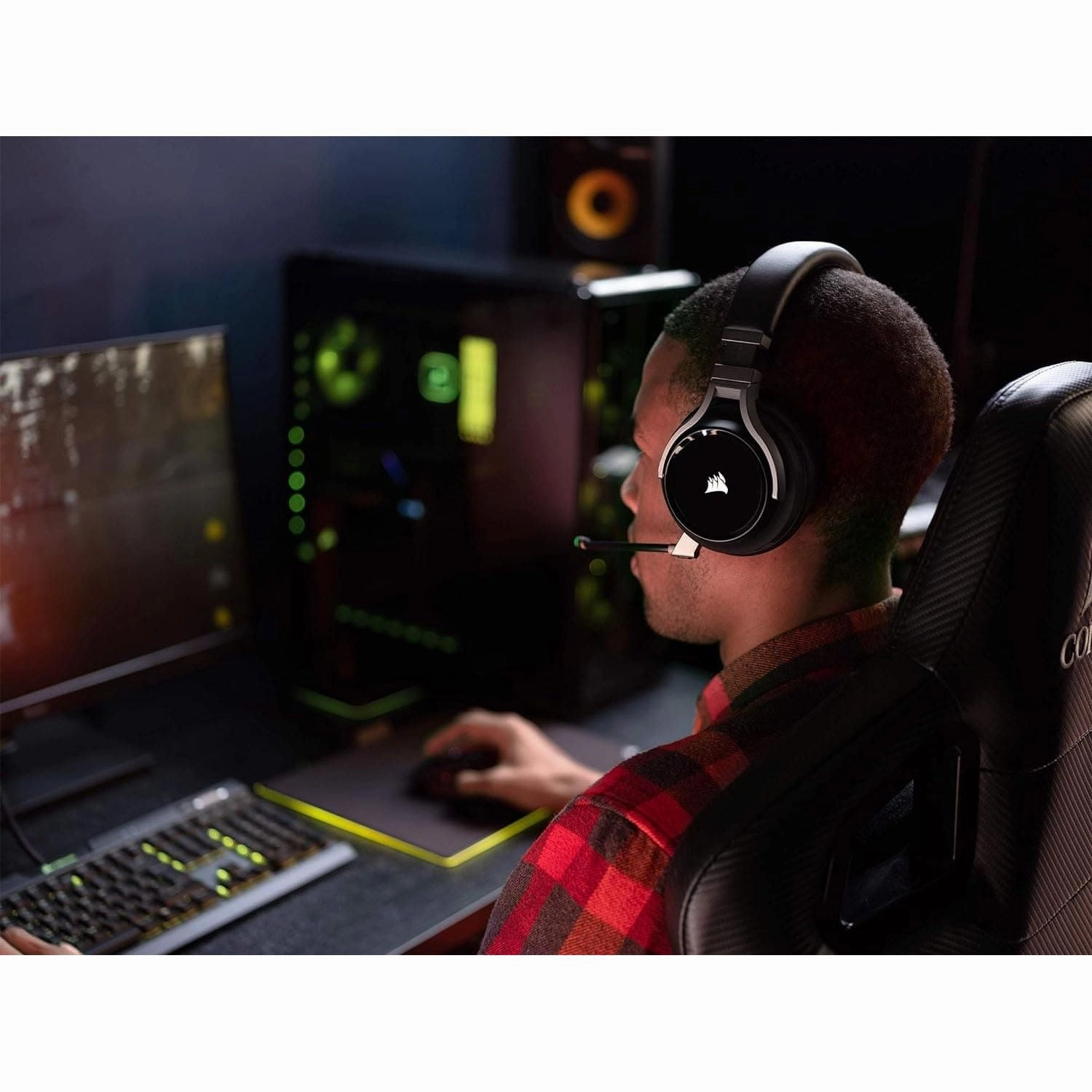 CORSAIR Virtuoso RGB Wireless 7.1 Gaming Headset - Black