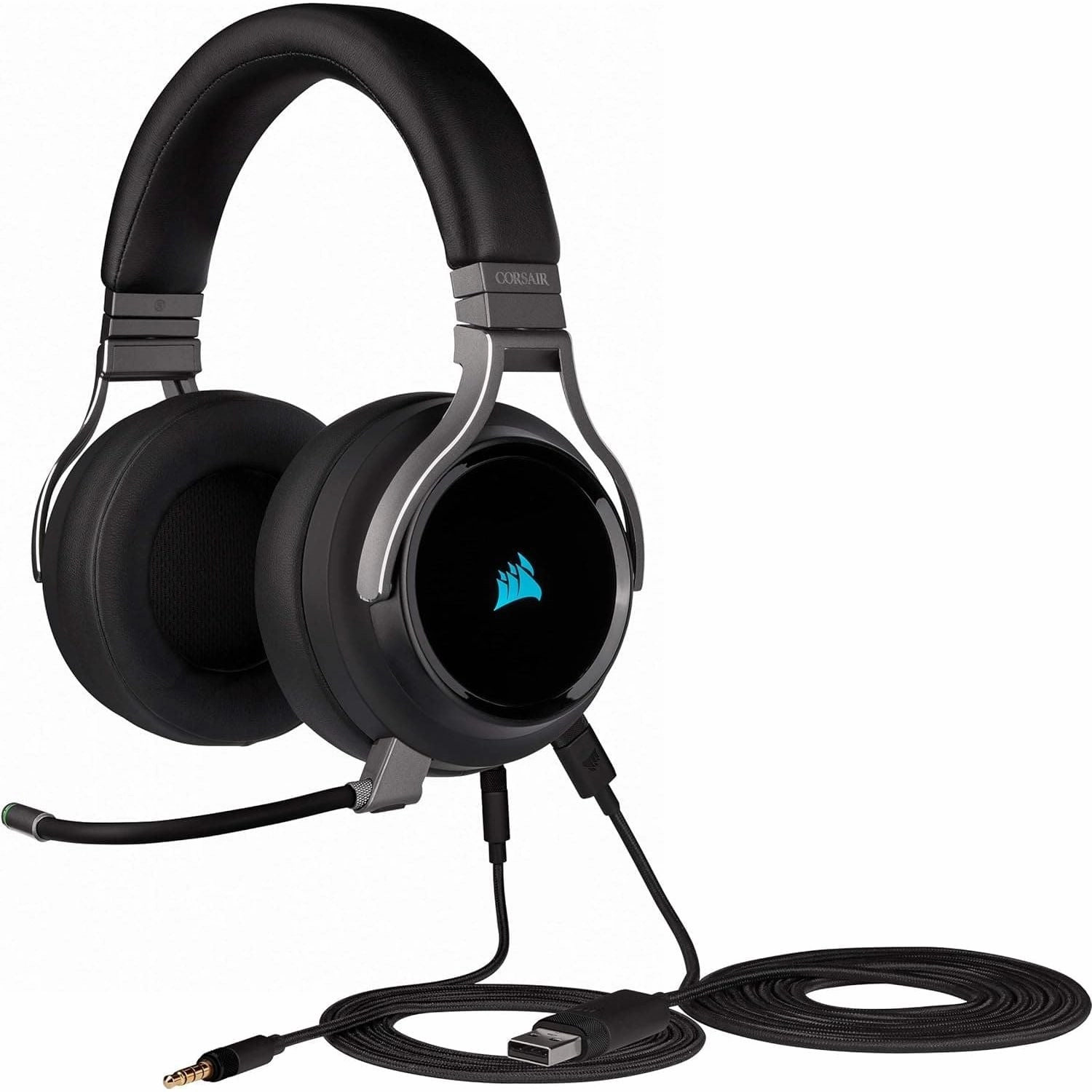 CORSAIR Virtuoso RGB Wireless 7.1 Gaming Headset - Black