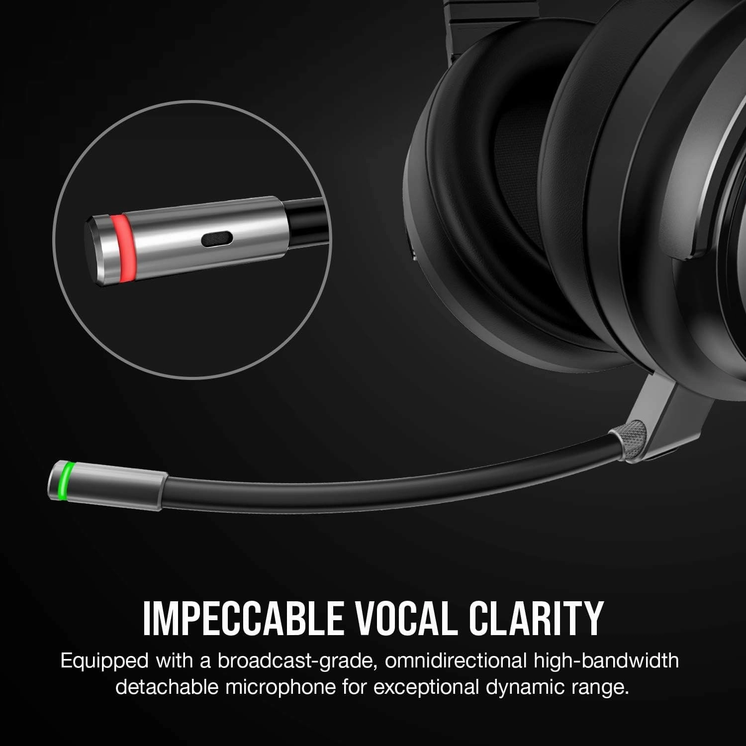 CORSAIR Virtuoso RGB Wireless 7.1 Gaming Headset - Black