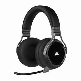 CORSAIR VIRTUOSO RGB Wireless Gaming Headset  7.1 Surround, Detachable Mic, Multi-Platform  Carbon bluetooth headphones, cheap wireless headphones, headphones with mic